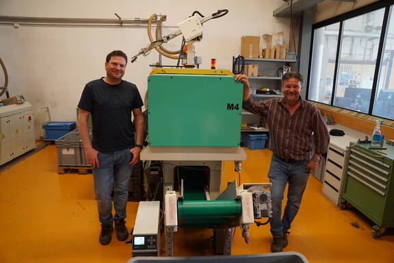 Urs Röthlisberger und Andreas Hirschi Urs Röthlisberger (links) und Andreas Hirschi.